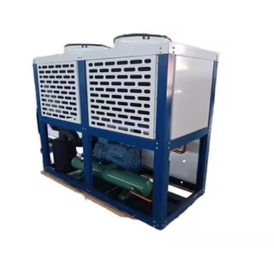 Bitzer Box Type Freezer ห้องเย็นด้วยอากาศ หน่วยหมุนแข็ง แข็งแรงเหล็กกลอง