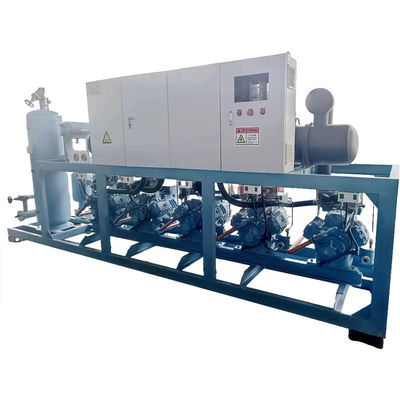 การปรับปรุงของสกรูน้ําเย็นหน่วย condensing ด้วยความจุขนาดใหญ่และเครื่องปรับอากาศหลายหน่วยเย็นอุตสาหกรรม