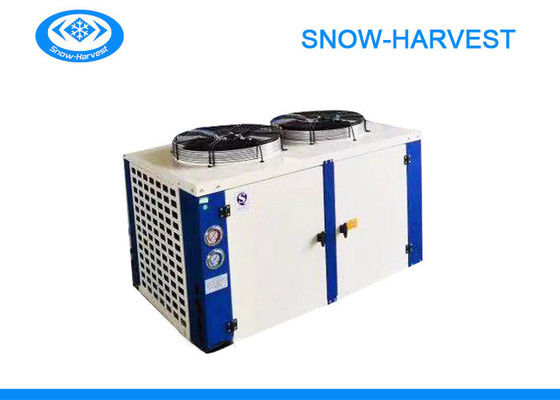 Bitzer Box Type Freezer ห้องเย็นด้วยอากาศ หน่วยหมุนแข็ง แข็งแรงเหล็กกลอง