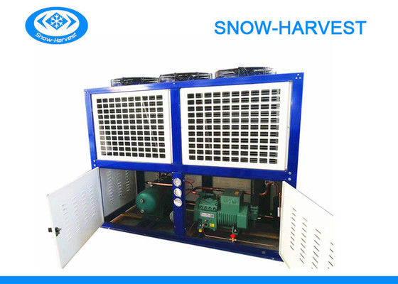 Bitzer Box Type Freezer ห้องเย็นด้วยอากาศ หน่วยหมุนแข็ง แข็งแรงเหล็กกลอง