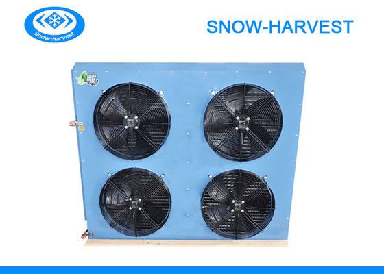 ด้านลมห้องเย็น อากาศเย็น Condenser กับแฟน กันสนิม พื้นที่ Freezer Condenser