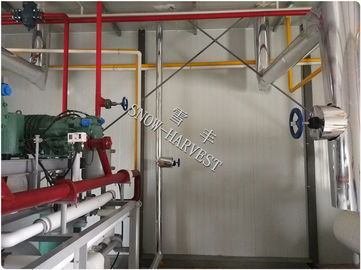 ห้องเย็นขนาดใหญ่ป้องกันการระเบิดใช้หน่วยกลั่นประสิทธิภาพสูง