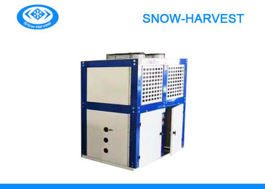 โลจิสติกส์การจัดเก็บเครื่องทำความเย็นหน่วยกลั่น 2-15HP กำลังไฟฟ้าคอมเพรสเซอร์