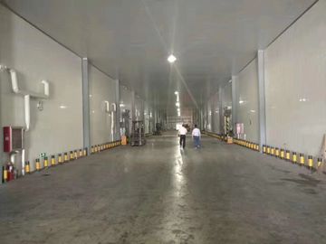 คลังสินค้าอุตสาหกรรมห้องแช่แข็งห้องเก็บโมดูลออกแบบติดตั้งง่าย